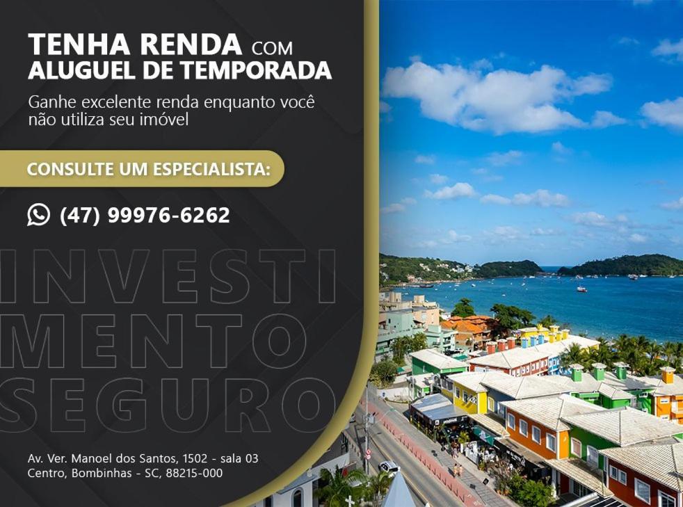 Varandas Do Atlantico - Confortavel Apartamento Em Condo Pe Na Areia 邦比尼亚斯 外观 照片
